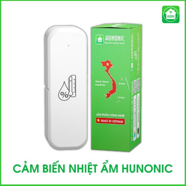 Cảm Biến Nhiệt Ẩm Hunonic&nbsp;Bluetooth Mesh